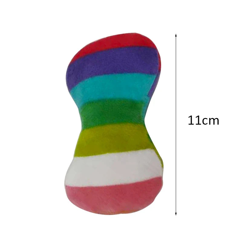 Cute Squeaky Toy Bite Resistant Pet Chew Toys Shape mascotas