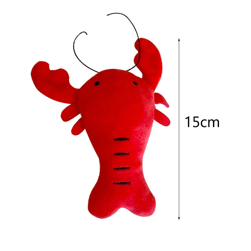 Cute Squeaky Toy Bite Resistant Pet Chew Toys Shape mascotas