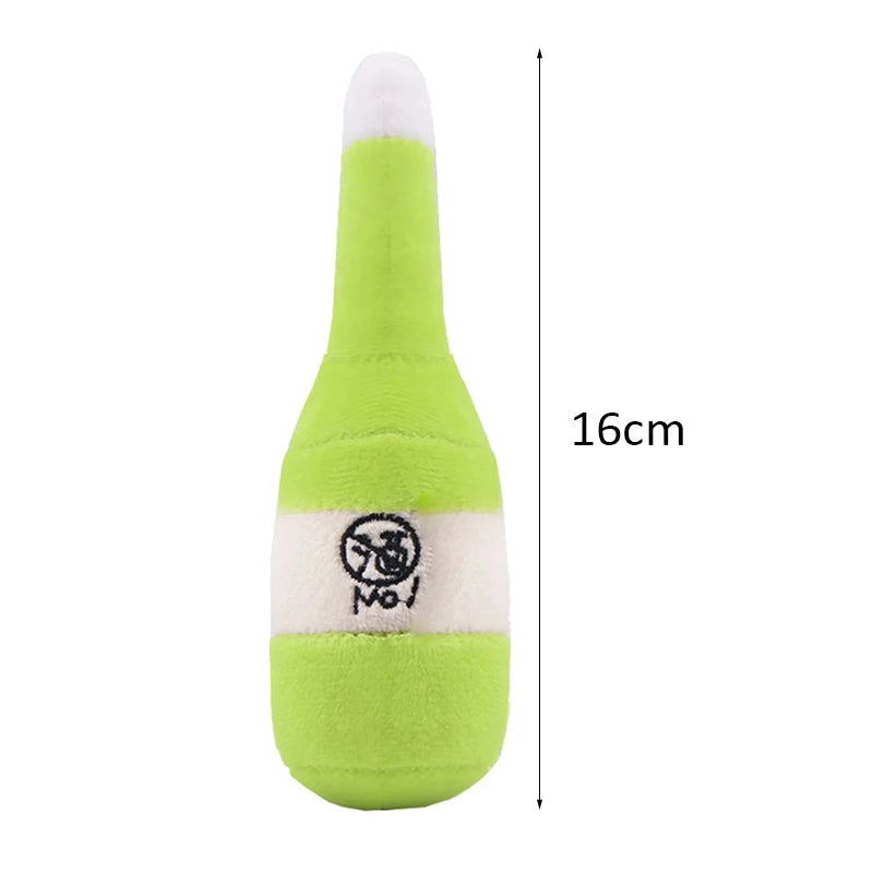 Cute Squeaky Toy Bite Resistant Pet Chew Toys Shape mascotas