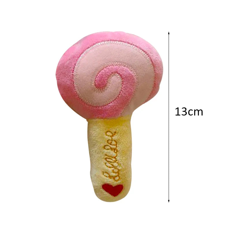Cute Squeaky Toy Bite Resistant Pet Chew Toys Shape mascotas