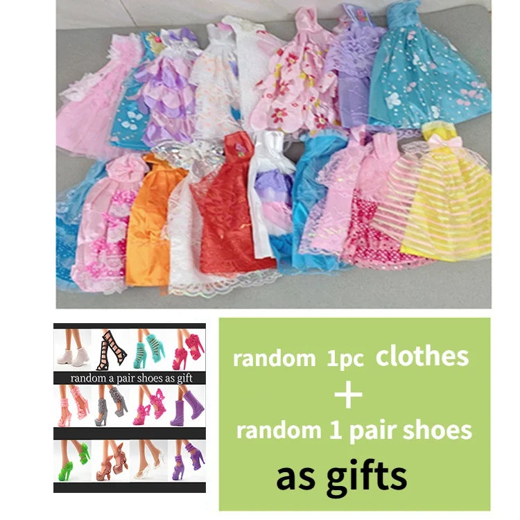 Beautiful 30cm Doll Princess Dolls 28 Joints Moveable DIY Doll Toy Kids Girls Doll Gift Toy Lol Doll (a Dress and Shoes As Gift)