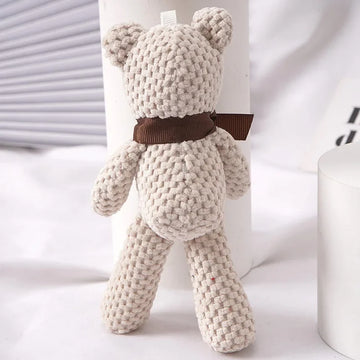 Kids Plush Animals Toys Cute Bear Stuffed Bags Key Pendant Dolls Gifts Birthday Wedding Party Decor Children Baby Bear Stuffed
