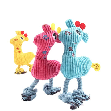 Squeaky Toys Plush Toys Cute Interactive Toy