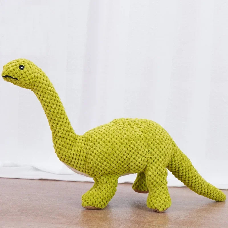 Squeaky Pet Toys Plush Toys Animals Shape Accessories Lion Dinosaur