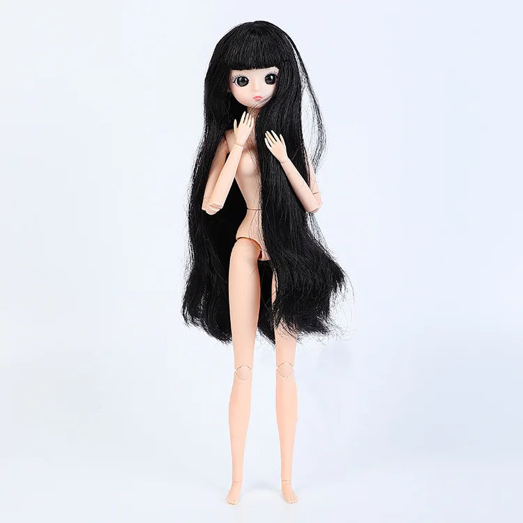 Beautiful 30cm Doll Princess Dolls 28 Joints Moveable DIY Doll Toy Kids Girls Doll Gift Toy Lol Doll (a Dress and Shoes As Gift)