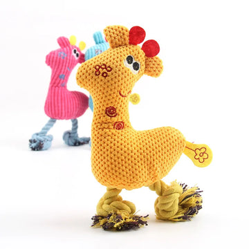 Squeaky Toys Plush Toys Cute Interactive Toy