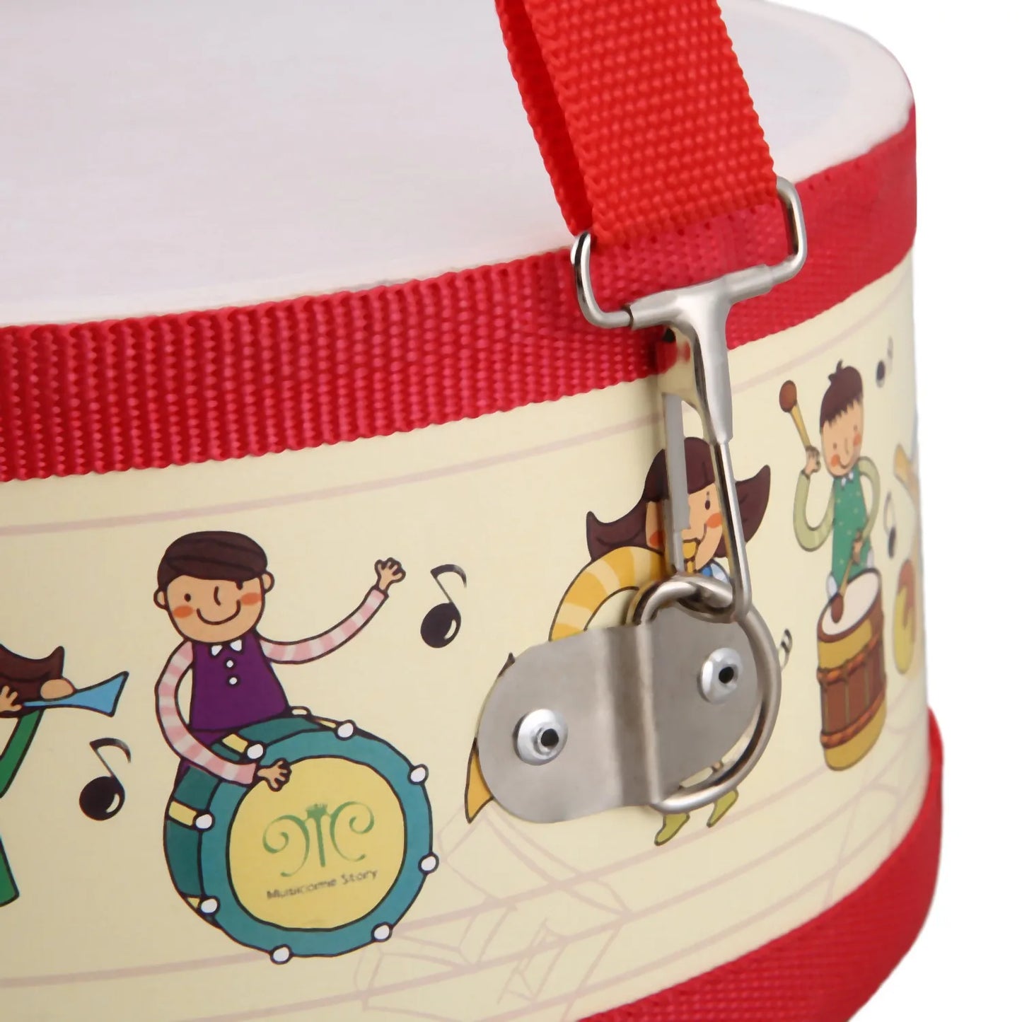 Drum Wood Kids Early Educational Musical Instrument For Children Beat Instrument Hand Drum Toys