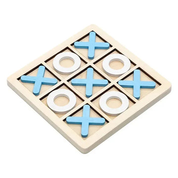 Wooden Chess Toys For Children's Puzzle Game XO Double Play Parent-Child Interaction Recommends Traditional Desktop Chess Gift
