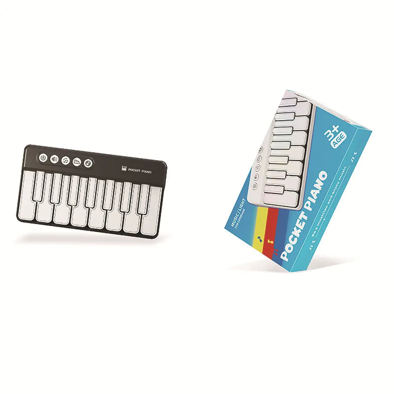 Kids Cartoon Piano Keyboard Game with Animal Sounds Flashing Light Music Baby Instrument Music Toys Educational Toys Kids Gifts