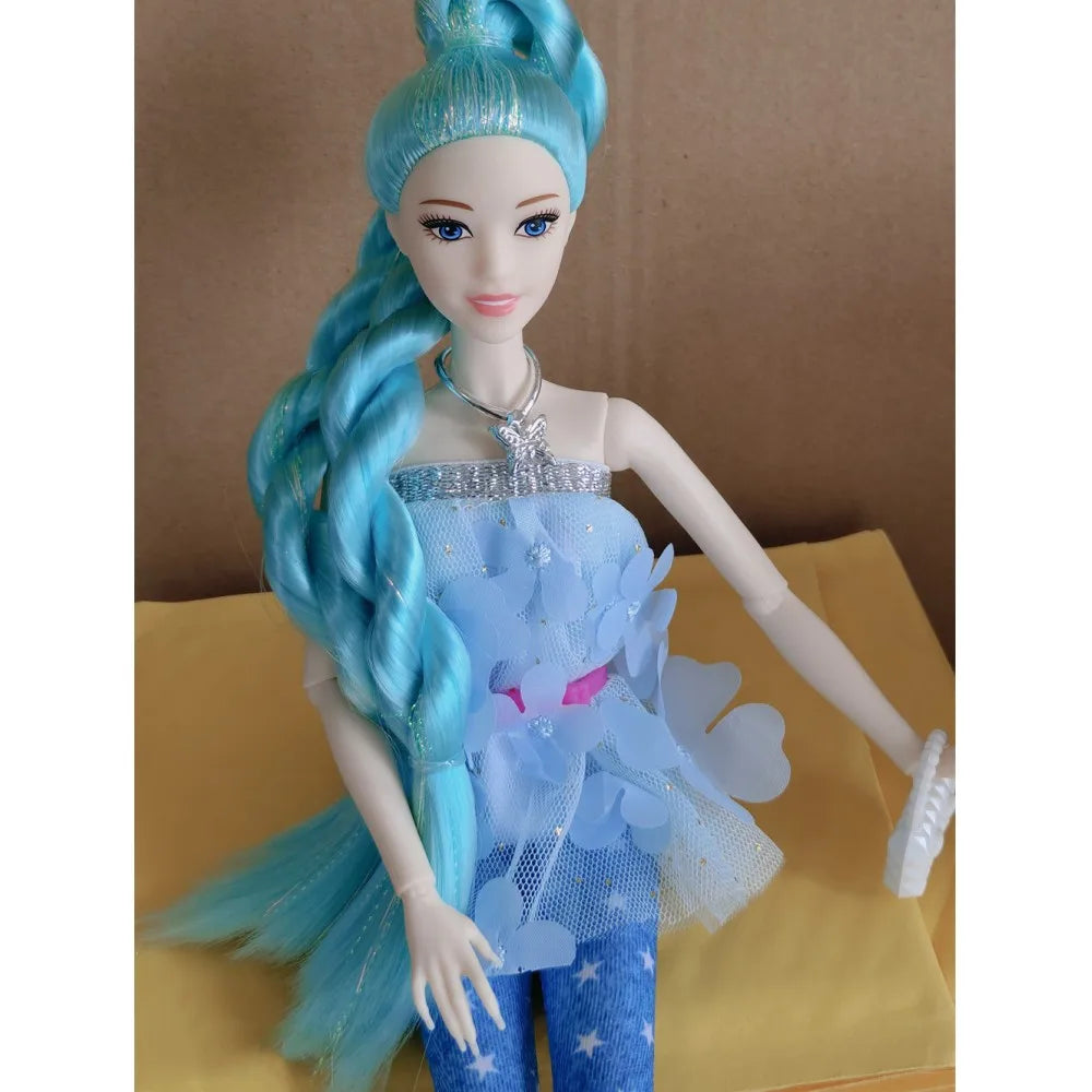 1/6 BJD Doll Including clothing accessories European Fashion White Skin Movable Jointed Nude Dolls 11 Joints Body Dolls Toy