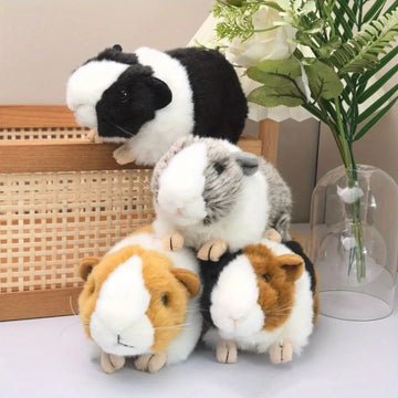 Stuffed Animals Guinea Pig Stuffed Simulation Real Life Plush Mouse Dolls Fluffty Cute Dolls Hamster Doll Kids Toys