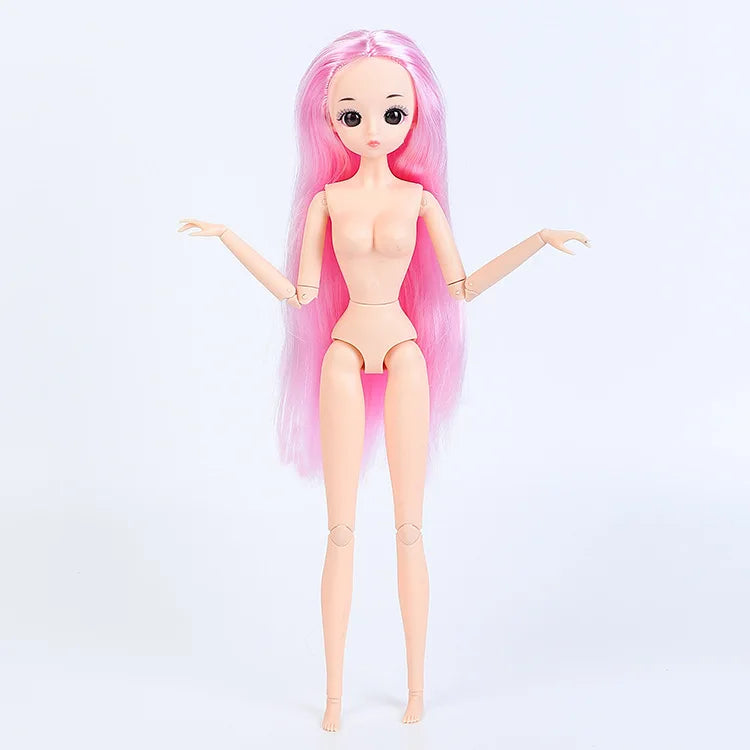 Beautiful 30cm Doll Princess Dolls 28 Joints Moveable DIY Doll Toy Kids Girls Doll Gift Toy Lol Doll (a Dress and Shoes As Gift)