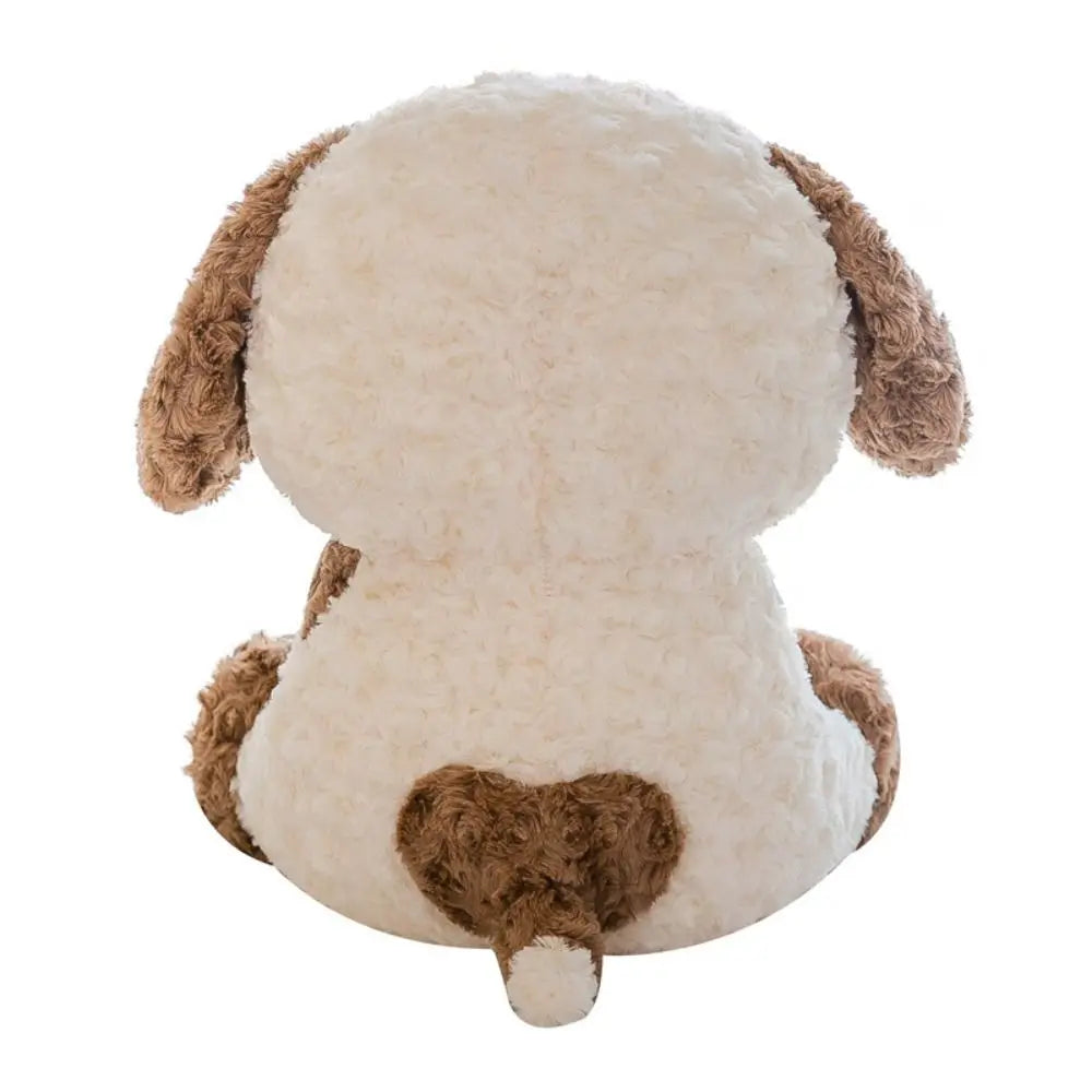 Stuffed Animal Simulation Dog Plush Toy Brown Spot Smile Animal Puppy Dolls Kawaii Soft Shiba Inu Plush Dolls Birthday Gifts