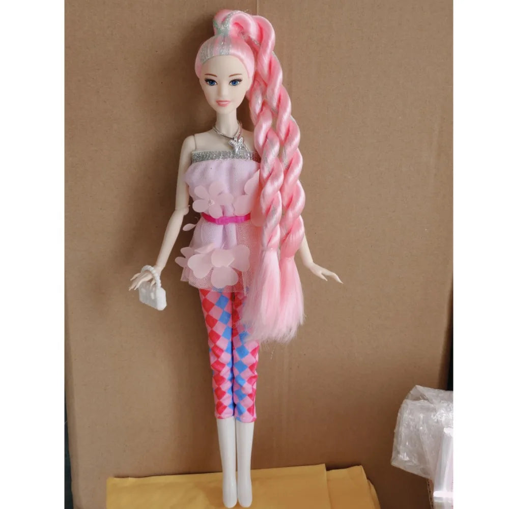 1/6 BJD Doll Including clothing accessories European Fashion White Skin Movable Jointed Nude Dolls 11 Joints Body Dolls Toy