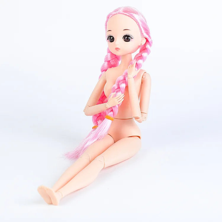 Beautiful 30cm Doll Princess Dolls 28 Joints Moveable DIY Doll Toy Kids Girls Doll Gift Toy Lol Doll (a Dress and Shoes As Gift)