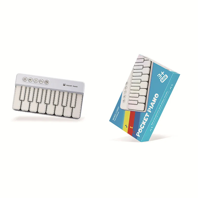 Kids Cartoon Piano Keyboard Game with Animal Sounds Flashing Light Music Baby Instrument Music Toys Educational Toys Kids Gifts