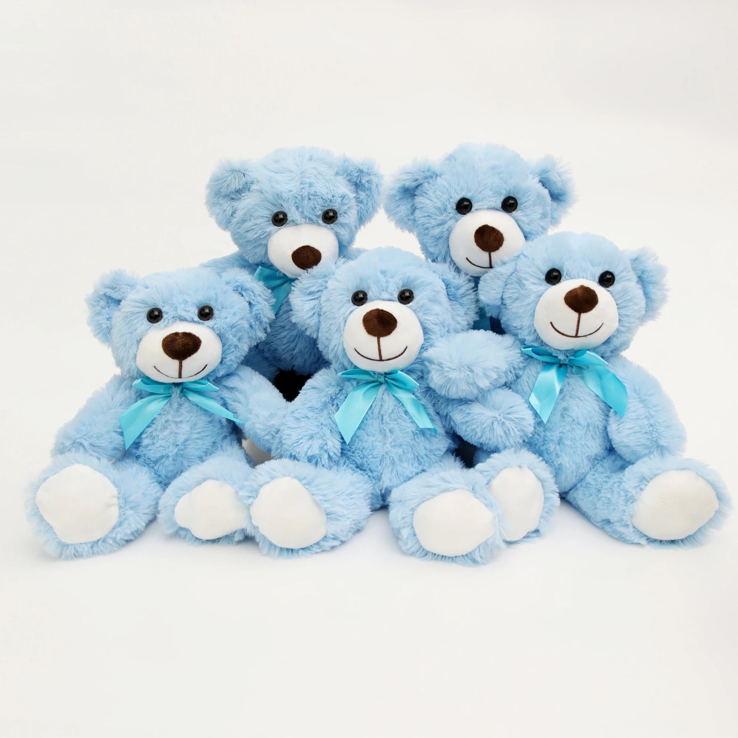 5pcs Bears Stuffed Animals Plush Toys Gift for Kid Girlfriend,13.5in Stuffed Bears for Christmas Valentine’s Day BirthdayGife