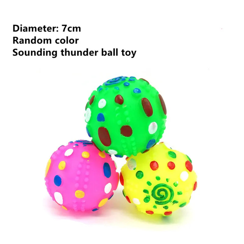 Fashion Rubber Squeak Toys Bone Slipper Squeaky Ball Toys