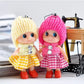 5PCS NEW Kids Toys Soft Interactive Baby Dolls Toy Mini Doll For girls and boys