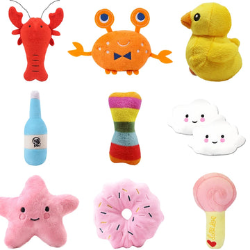 Cute Squeaky Toy Bite Resistant Pet Chew Toys Shape mascotas