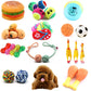 Fashion Rubber Squeak Toys Bone Slipper Squeaky Ball Toys