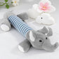 Funny Plush Toys Squeaky Pet Toys Chew Toys Duck Pig Elephant Pet Supplies