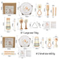 Kids Wooden Montessori Toys Musical Instruments Rattle Toys Wooden Squirrel Percussion Instruments Preschool Educational Toys