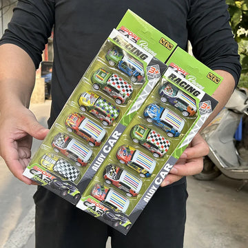 Alloy car children's toys car tin car inertia pull back car racing car model