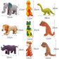 Squeaky Pet Toys Plush Toys Animals Shape Accessories Lion Dinosaur