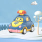 Baby Cartoon Toy Car Mini Press Go Vehicles Inertia Pull Back Cars Montessori Early Education Crawling Toys for Toddlers Boys