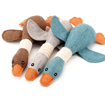 Squeaky Wild Goose Toys Interactive