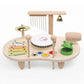 Kids Drum Set Wooden Musical Instruments for Toddlers Baby Preschool Educational Musical Toys Montessori Toys for Kids Ages 3-6