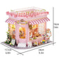 Doll House Mini DIY Small Kit 3D Puzzle Assembly Building Model Toy Home Bedroom Decoration With Furniture Wooden Craf Dollhouse