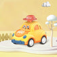Baby Cartoon Toy Car Mini Press Go Vehicles Inertia Pull Back Cars Montessori Early Education Crawling Toys for Toddlers Boys