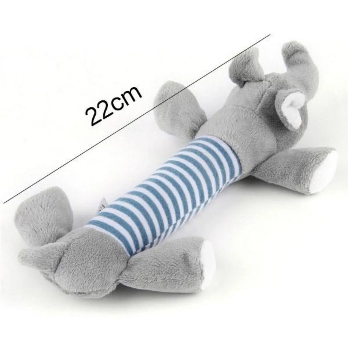 Funny Plush Toys Squeaky Pet Toys Chew Toys Duck Pig Elephant Pet Supplies