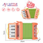Kids Accordion Musical Instruments Indoor and Outdoor 10 Keys 8 Bass Playing Musical keyboard Educational Toys Gift For Children