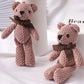 Kids Plush Animals Toys Cute Bear Stuffed Bags Key Pendant Dolls Gifts Birthday Wedding Party Decor Children Baby Bear Stuffed