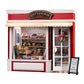 DIY Wooden Dollhouse Casa Miniature With Furniture Kit 3D Irish Cottage Coffee House Assemble Toy for Children Christmas Gifts
