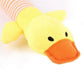 Funny Squeaky Toys Plush Chew Toys Duck Pig Elephant Interactive