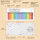 Kid's Musical Instrument Toys Multifunctional Electronic Piano Baby Pocket Piano Musical Instrument Baby Rainbow Light Music Box