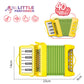 Kids Accordion Musical Instruments Indoor and Outdoor 10 Keys 8 Bass Playing Musical keyboard Educational Toys Gift For Children