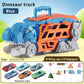 The Kids Truck Dinosaur Transporter Toys Cars Educational Model Toys Alloy Transforming Dinosaur Transport Car Toy for Childrens