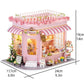 Doll House Mini DIY Small Kit 3D Puzzle Assembly Building Model Toy Home Bedroom Decoration With Furniture Wooden Craf Dollhouse