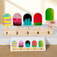 Wooden Ice Cream Toys Pretend Play Food Ice Lolly Shop Games Montessori Role Play Educational Toys for Kids Baby Gifts Digital