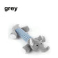 Funny Squeaky Toys Plush Chew Toys Duck Pig Elephant Interactive